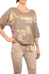 Top "Taupe" -TIT7173