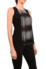 "Black" Wide Strap Cami -CN57