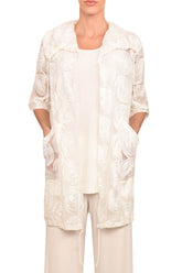 Veste « Blanc cassé » -V179R