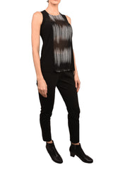 "Black" Wide Strap Cami -CN57