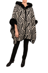 Cape "Black/white" -CAPI14206