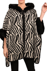 Cape "Black/white" -CAPI14206