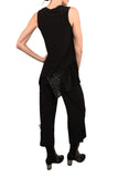 Pantalon Court "Noir" -PC101B | Cropped Pants "Noir" -PC101B